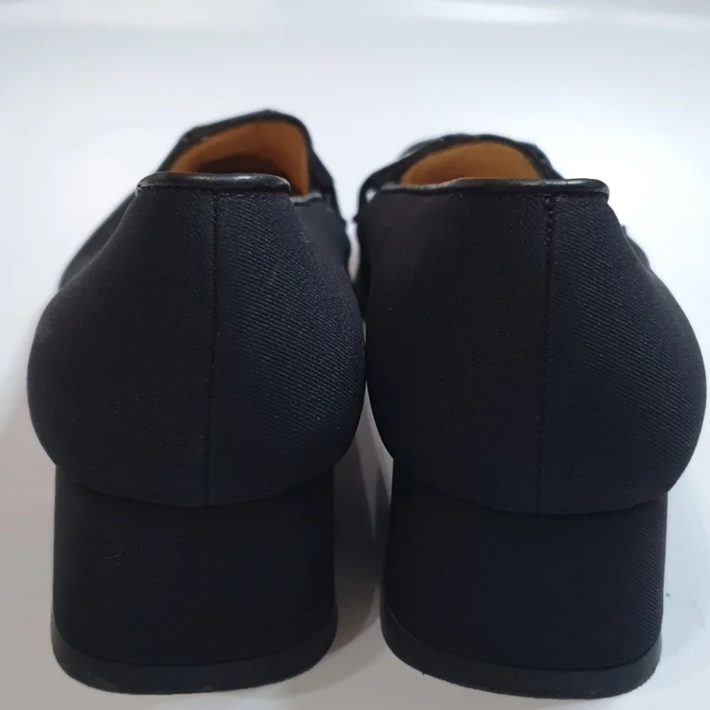 NEW Salvatore Ferragamo Vintage Tours Slip on Bla